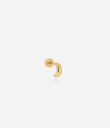 Zag Bijoux Inner Lobe Piercing Halbkreis Tasmanien Gold 5mm