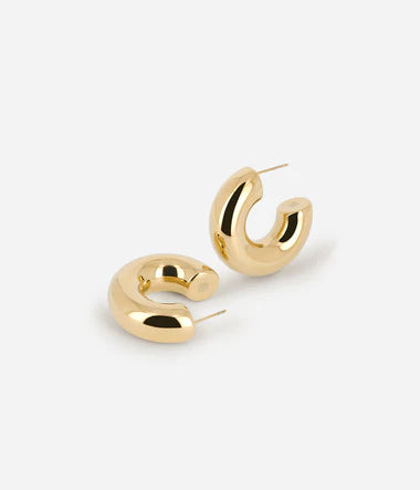 Chantal-Ohrring Kreisförmig - Gold